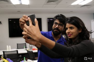 Ram Charan Promotes Khaidi No 150 Movie at Facebook Office